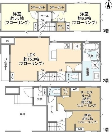 Ｋｏｌｅｔ足立大谷田の物件間取画像